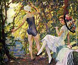 The Bathers by Edward Cucuel